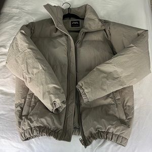 Zara Jackets Coats Mens Stone Zara Puffer M Poshmark